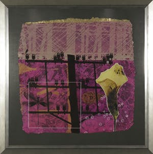 Mark Verdoes - Zeefdruk, Zonder titel - Ingelijst kopen? Bied vanaf 1!