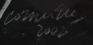 Corneille - Zeefdruk: Des animaux et la femme - 2002 (mooie lijst!) kopen? Bied vanaf 425!