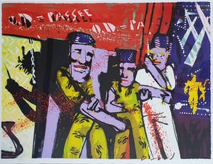 Herman Brood - "OD = Passee" - Nieuw ingelijst (Groot) kopen? Bied vanaf 495!