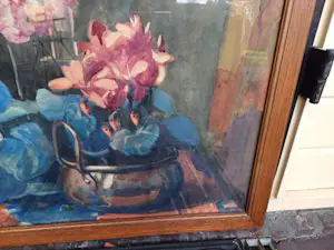 George Pletser - Bloemstilleven met koperen pot kopen? Bied vanaf 75!