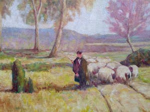 Niet of onleesbaar gesigneerd - olieverf - Walle Verden (Dld) - ingelijst - 20770 kopen? Bied vanaf 1!