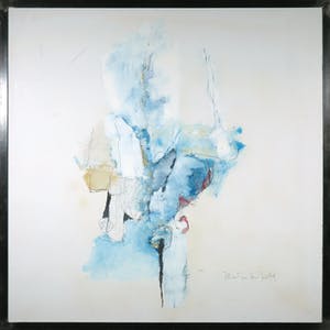 Rene van der Hoofd - Gemengde techniek op hardboard, Zonder titel - Ingelijst (Zeer groot) kopen? Bied vanaf 1!