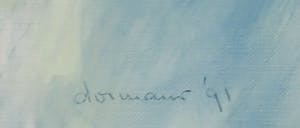 Niet of onleesbaar gesigneerd - Acryl op schildersboard, Abstracte compositie - Ingelijst kopen? Bied vanaf 10!