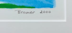 Saskia Bremer - Zeefdruk, Jeruzalem Castle - Ingelijst kopen? Bied vanaf 35!