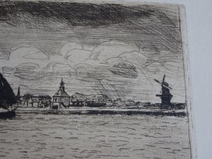 Waalko Jans Dingemans (sr.) - Gezicht op ???? kopen? Bied vanaf 50!