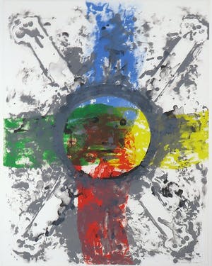 Jef Diederen - Litho, Zonder titel - Ingelijst (Groot) kopen? Bied vanaf 35!