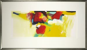 Pieter Vermeulen - Zeefdruk, Kersenschaal II - Ingelijst (Groot) kopen? Bied vanaf 40!