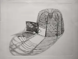 Gerard van Rooy - 'Val' - ets uit 1984 kopen? Bied vanaf 1!