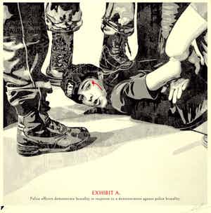 Shepard Fairey - High Cost of Free Speech vendu pour 250€ !