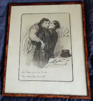 Honore Daumier - Un Triomphe d'Avocat verkauft für € 40!