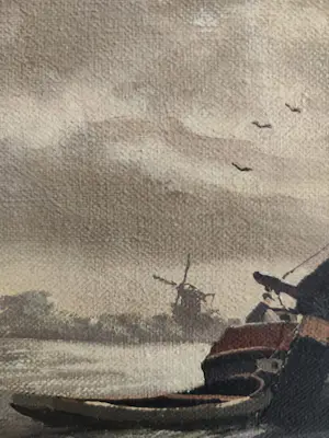 Willem Kroon - Plas met zeilschepen kopen? Bied vanaf 50!