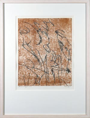 Jules Bekker - Monotype, Zonder titel - Ingelijst kopen? Bied vanaf 50!