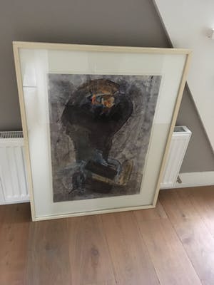 Pim Trooster - 20e eeuws abstract schilderij kopen? Bied vanaf 45!