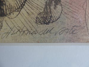 Enric Adsera Riba - 2 Etsen , Titel. Historia del site. mooi ingelijst kopen? Bied vanaf 45!