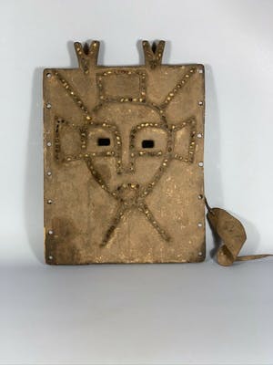 Dogon - 190509 - Mali: Old Tribal Used African Dogon Mask. kopen? Bied vanaf 25!