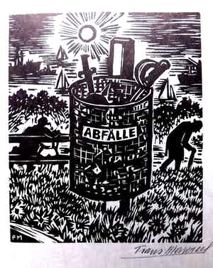 Frans Masereel - Abfälle verkocht voor € 15!