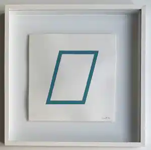 Sol LeWitt - Five Geometric Figures in Five Colors | 'Paralellogram' | 1986 kaufen? Bieten Sie von 900!