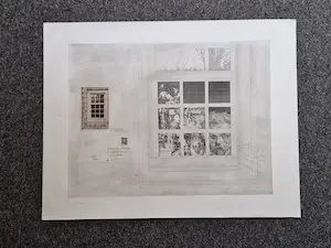 Johannes Bernards Sleper - Fascinerende -1973- Ets & a quaforte "Herinnering" potloodgesigneerd kopen? Bied vanaf 1!