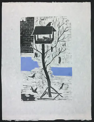 Jeanne Bieruma Oosting - Linosnede, Vogelhuisje kopen? Bied vanaf 1!