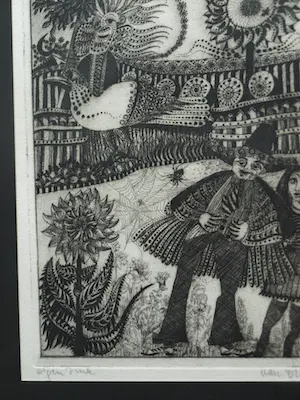 Hans van Draanen - Ets , Zonder titel - 1971 kopen? Bied vanaf 1!