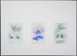 Franscz Witte - Krijttekening, Grotten kopen? Bied vanaf 1!