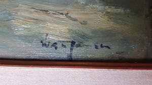 Willem G.F. Jansen - olie op doek, handgesigneerd rechtsonder kopen? Bied vanaf 575!