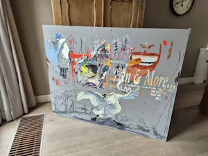 Alfred Degens - Acryl op doek - & More (2006), gesigneerd r.o. kaufen? Bieten Sie von 850!