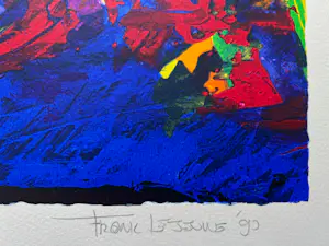 Frank Lejeune - handgesigneerde zeefdruk | 'zonder titel' | 1993 kopen? Bied vanaf 20!