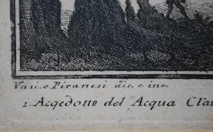 Giovanni Battista Piranesi - en Giuseppe Vasi : Rome-BASILICA DI S.CROCE- gravure ca.1747 - incl kunstboek kopen? Bied vanaf 150!
