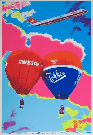 Henk van der Vet - Zeefdruk, Zonder titel kopen? Bied vanaf 1!