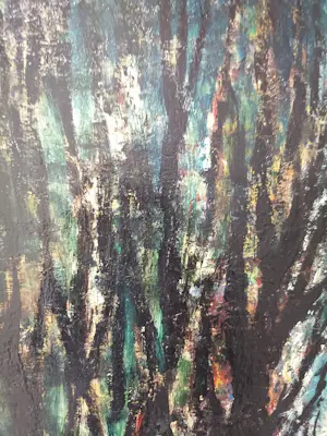 Toon Koster - Expressionistisch boszicht kopen? Bied vanaf 180!