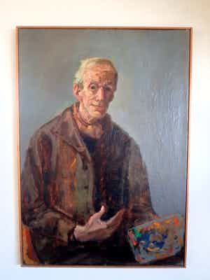 Beer Suringh - zelfportret verkocht voor € 75!