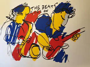 Herman Brood - THE BEAT GOES ON I en II : set van 2 met elk dezelfde nummer ! zeldzaam ! kopen? Bied vanaf 895!