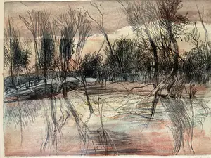 Roger Van Akelijen - De bosrand - Epreuve kopen? Bied vanaf 20!