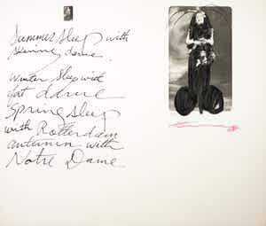 Walasse Ting - Handbewerkte litho, Summer sleep verkocht voor € 1!