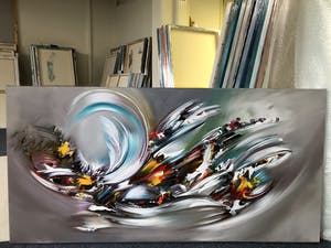 Gena - Abstract Time kopen? Bied vanaf 250!