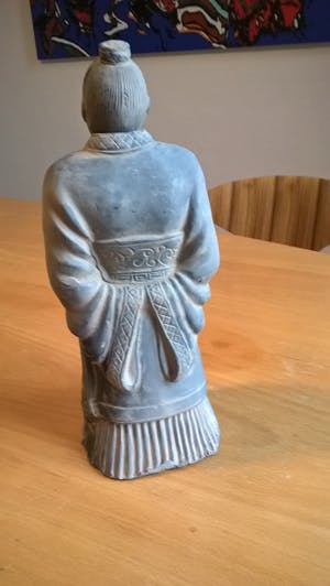 Niet of onleesbaar gesigneerd - "Wijze chinese krijgsheer" (Sun Tsu?) kopen? Bied vanaf 1!