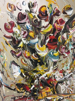 Gena Genadyj - Fantasie bloemen kopen? Bied vanaf 150!