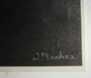 Jan Mankes - Jasmijn in vaas. Heliogravure. kopen? Bied vanaf 1!