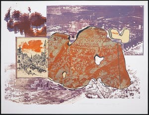 Ernest Annyas - Zeefdruk, Wandhaak II kopen? Bied vanaf 1!