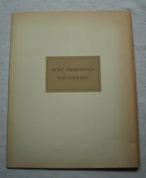 Dick Ket - Koperdiepdruk , Acht tekeningen van Dick Ket - 1964 kopen? Bied vanaf 50!