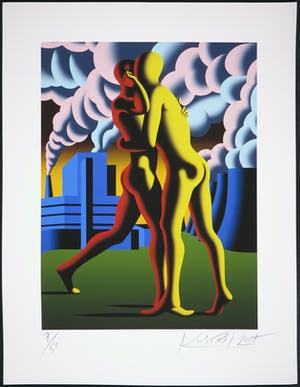 Mark Kostabi - Giclée, The Third Secret kopen? Bied vanaf 1!