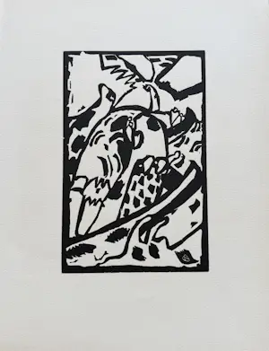 Wassily Kandinsky - "Improvisation" Original- Holzschnitt 1911 Werkverzeichnis Roethel 124 kopen? Bied vanaf 75!