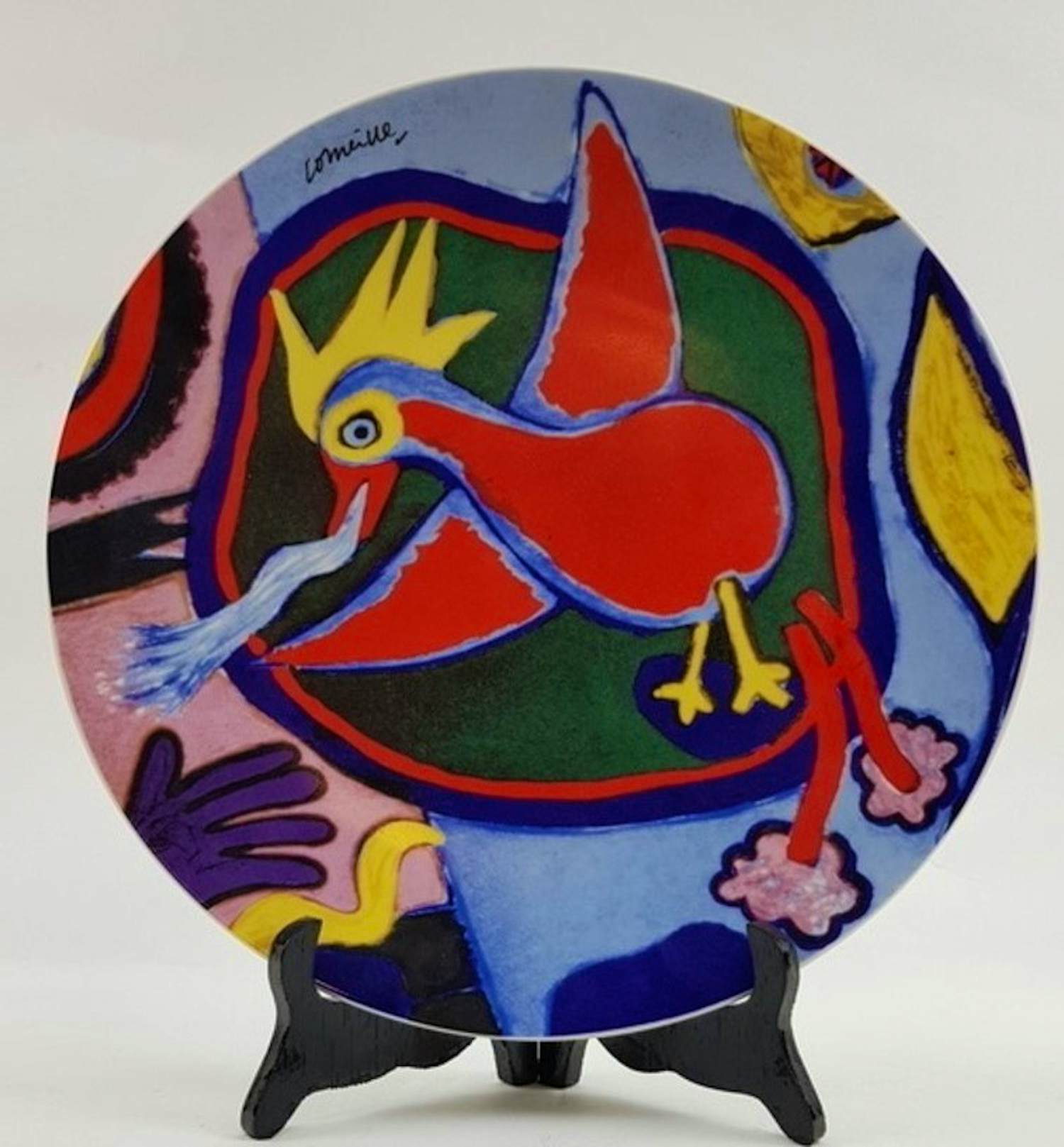 Corneille - 'Vuurvogel' schaal/bord kaufen? Bieten Sie von 30!