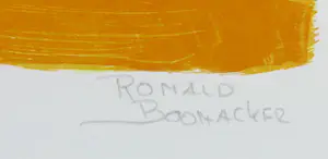 Ronald Boonacker - Zeefdruk, Toscane - Ingelijst kopen? Bied vanaf 100!