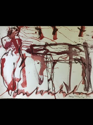 Anton Heyboer - Confrontatie tussen mens en dier kopen? Bied vanaf 175!