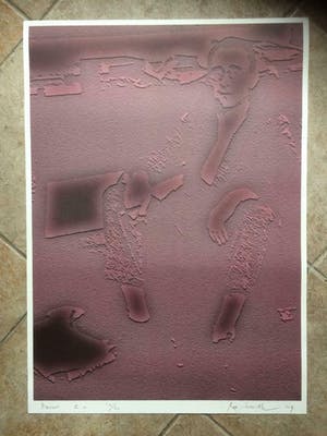 Rob Scholte - "Bertolt Brecht" - gloednieuwe zeefdruk - RARE kopen? Bied vanaf 150!