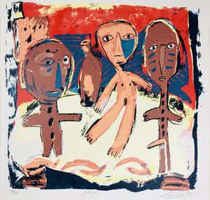 John Lie a Fo - zonder titel verkocht voor € 45!