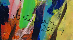 Frits van Eeden - Acryl op linnen, Flower Parade (Zeer groot) kopen? Bied vanaf 300!