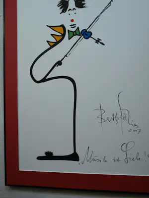 AcheterBerthold Spies - Gemengde techniek , Musik ist Liebe – Lijst, 74½ x 59½ cm - 2007? Enchérissez de 100!